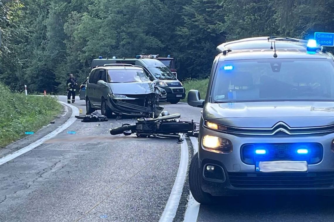 Tragedia na drodze w regionie. Nie żyje 48-letni motocyklista! Tragedia na drodze w regionie. Nie żyje 48-letni motocyklista!