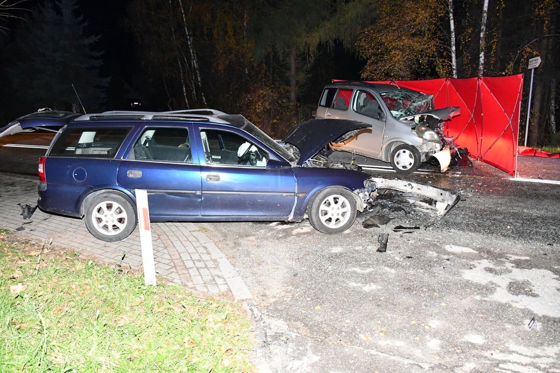 Tragedia na drodze wojewódzkiej na Podkarpaciu. 38-latek zginął w czołowym zderzeniu dwóch samochodów Tragedia na drodze wojewódzkiej na Podkarpaciu. 38-latek zginął w czołowym zderzeniu dwóch samochodów