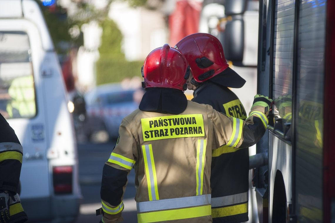 Tragedia w Piekarach. Rozdrabniarka do drewna wciągnął rękę 73-latki