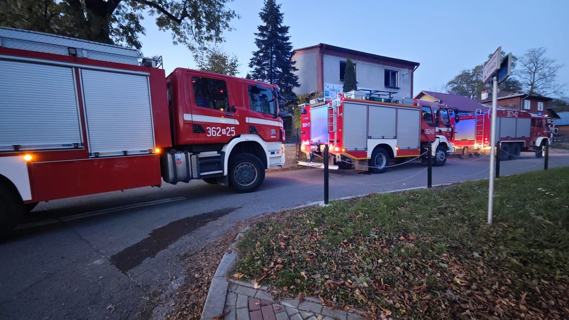 Tragiczny pożar w Krzywczy. Zginął 73-letni mężczyzna