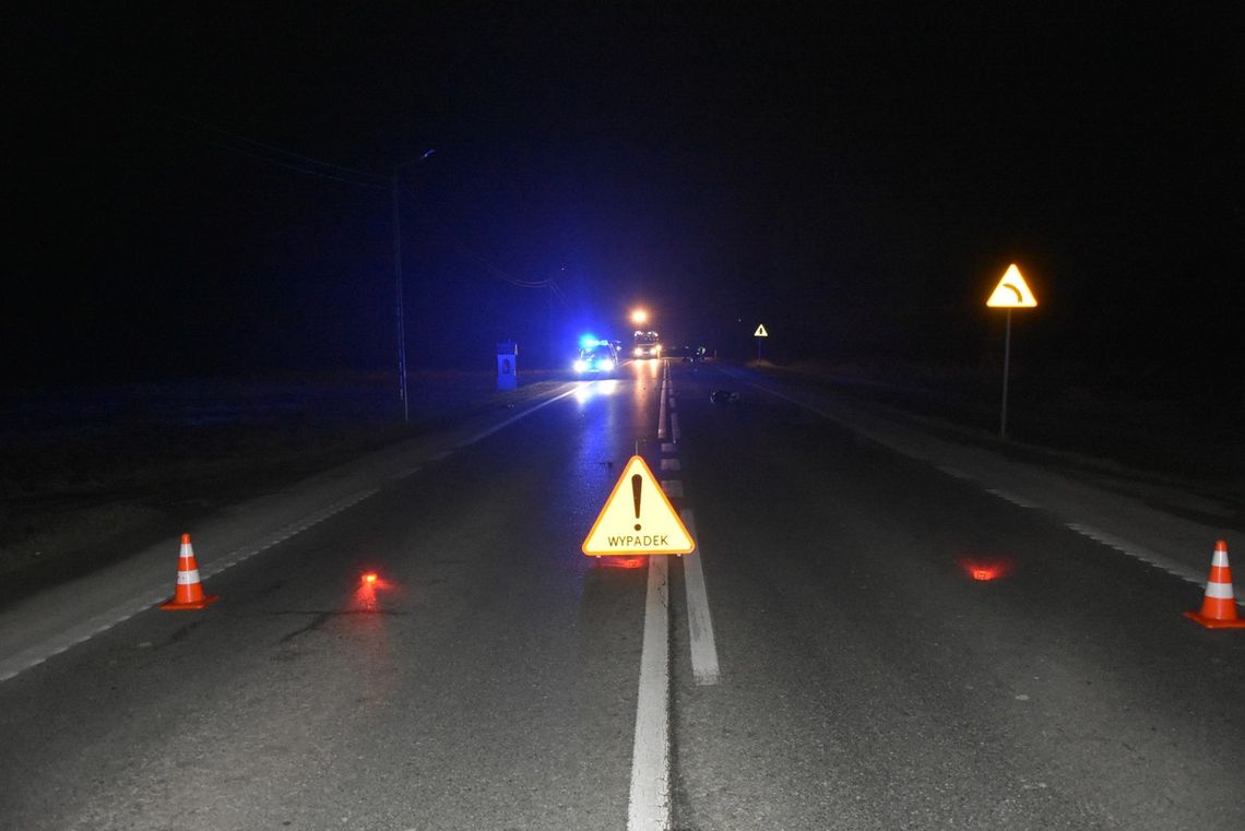 Tragiczny wypadek na DK19. Nie żyje 53-letni mężczyzna