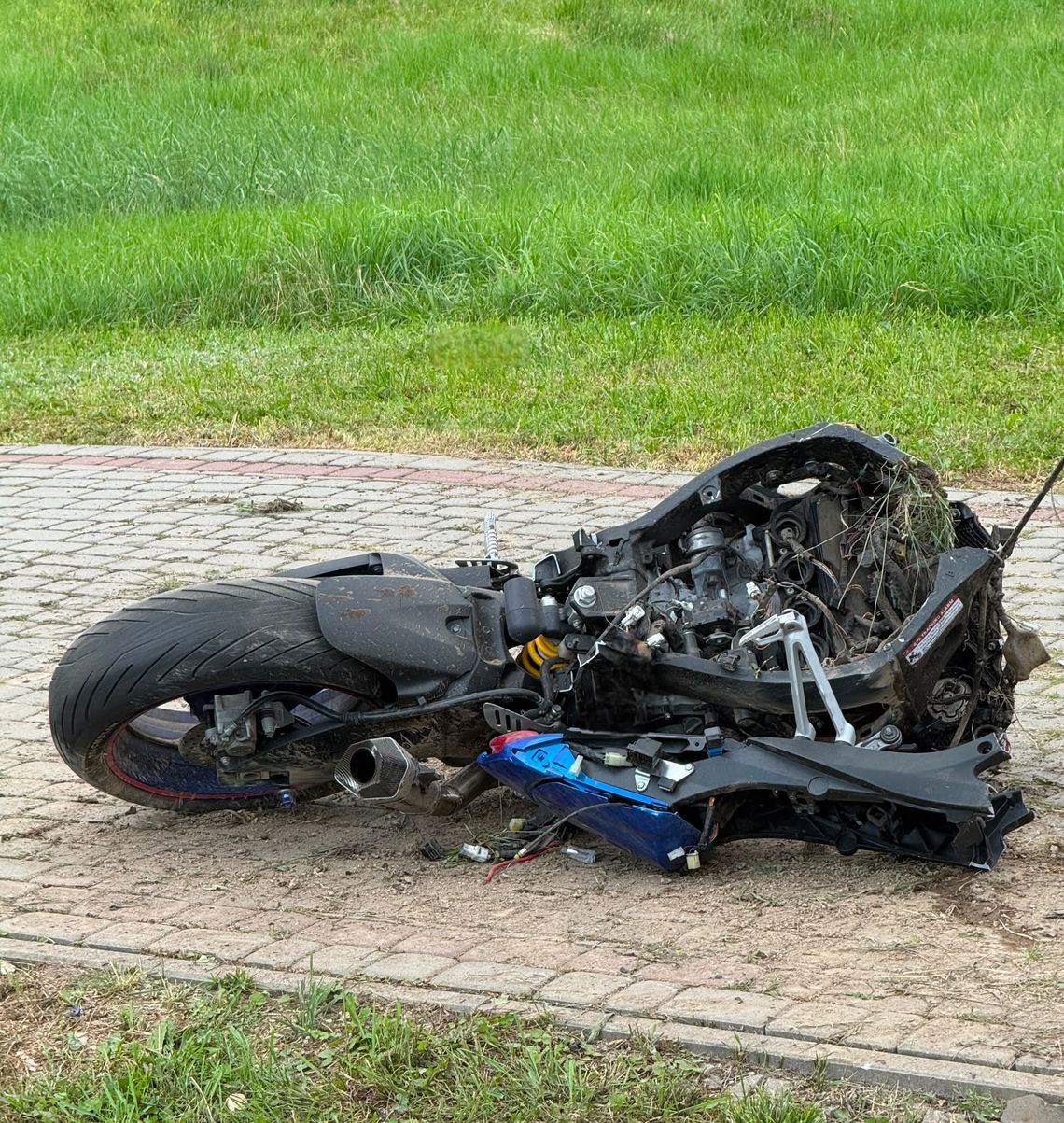 Tragiczny wypadek w Leszczawie Dolnej. Nie żyje motocyklista Tragiczny wypadek w Leszczawie Dolnej. Nie żyje motocyklista