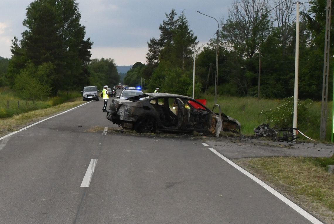 Tragiczny wypadek w Woli Michowej: 34-letni motocyklista zginął na drodze