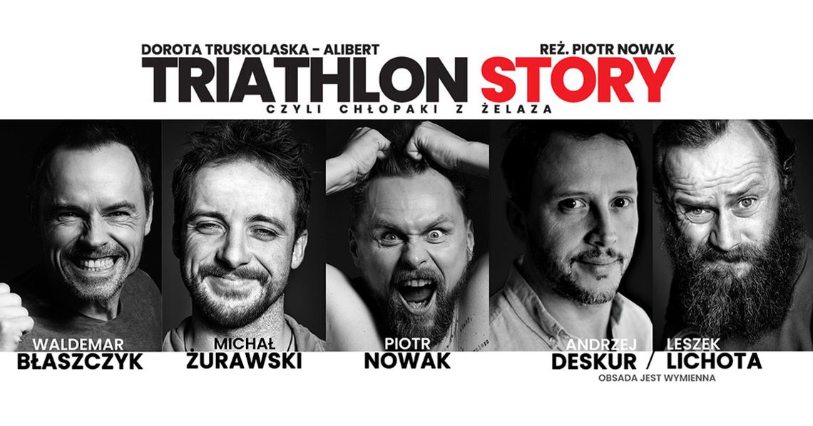 Triathlon Story czyli spektakl pełen humoru już 6 kwietnia w Filharmonii Podkarpackiej!