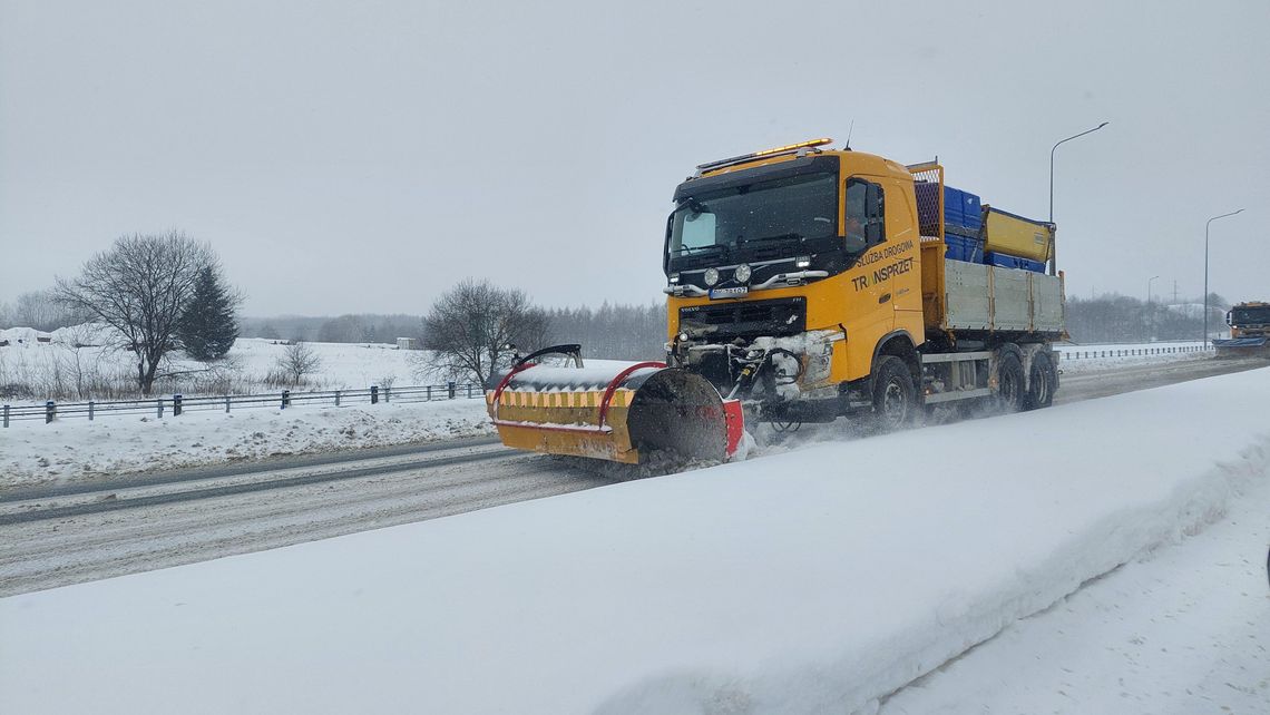 Trudna zima na podkarpackich drogach. Tysiące interwencji i rekordowe zużycie soli