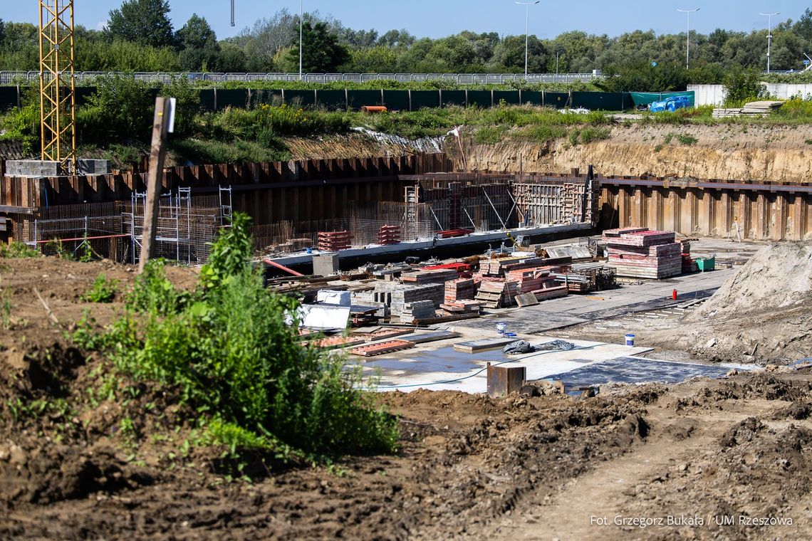 Trwa rozbudowa rzeszowskiej oczyszczalni ścieków. Inwestycja za ponad 100 milionów złotych
