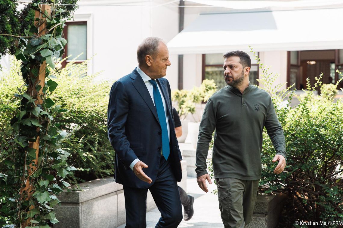 Tusk spotka się z Zełenskim. Zamiast w Rzeszowie prezydent Ukrainy wyląduje w Lublinie