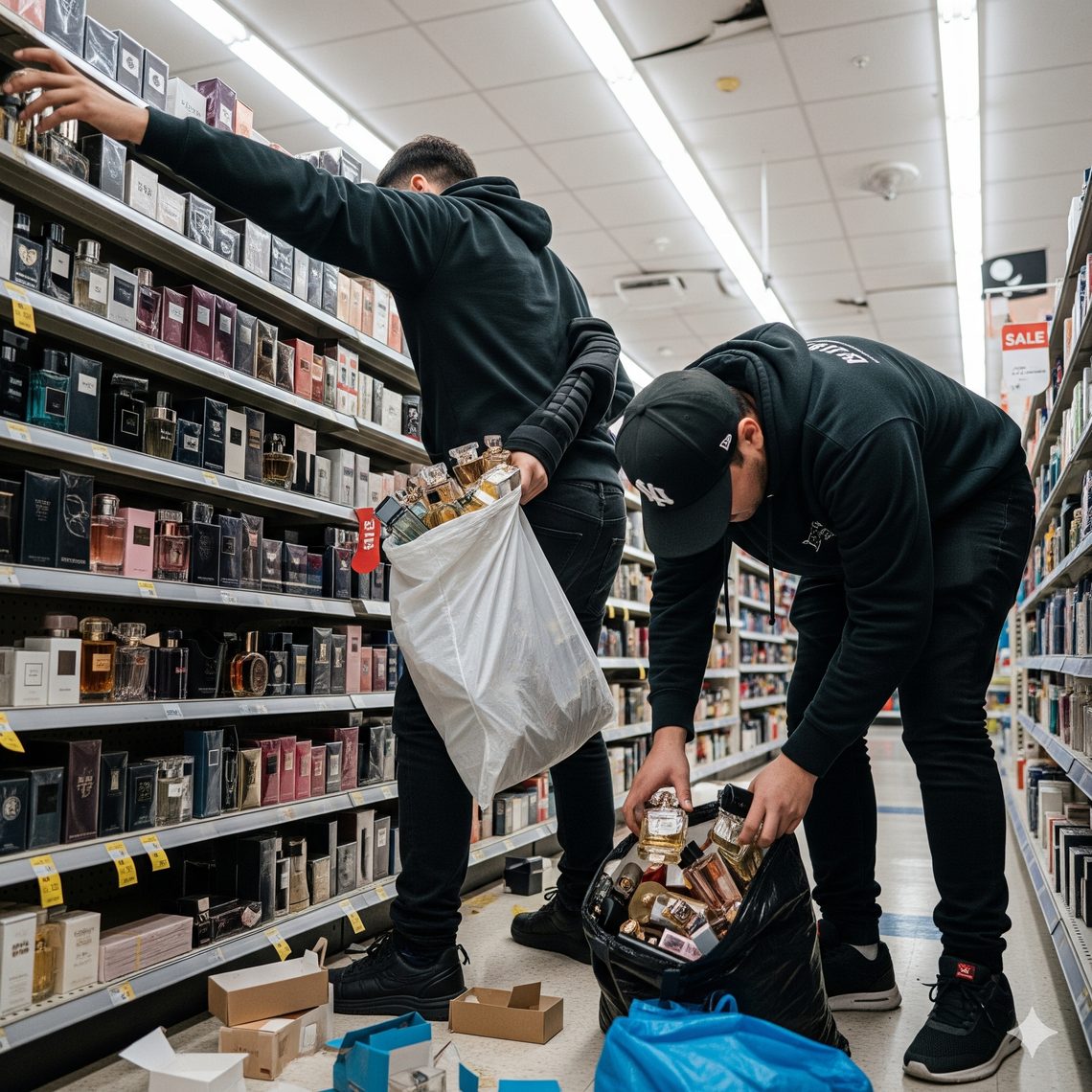 Tymczasowy areszt dla obywateli Rumunii. Ukradli perfumy na kilkaset tysięcy złotych