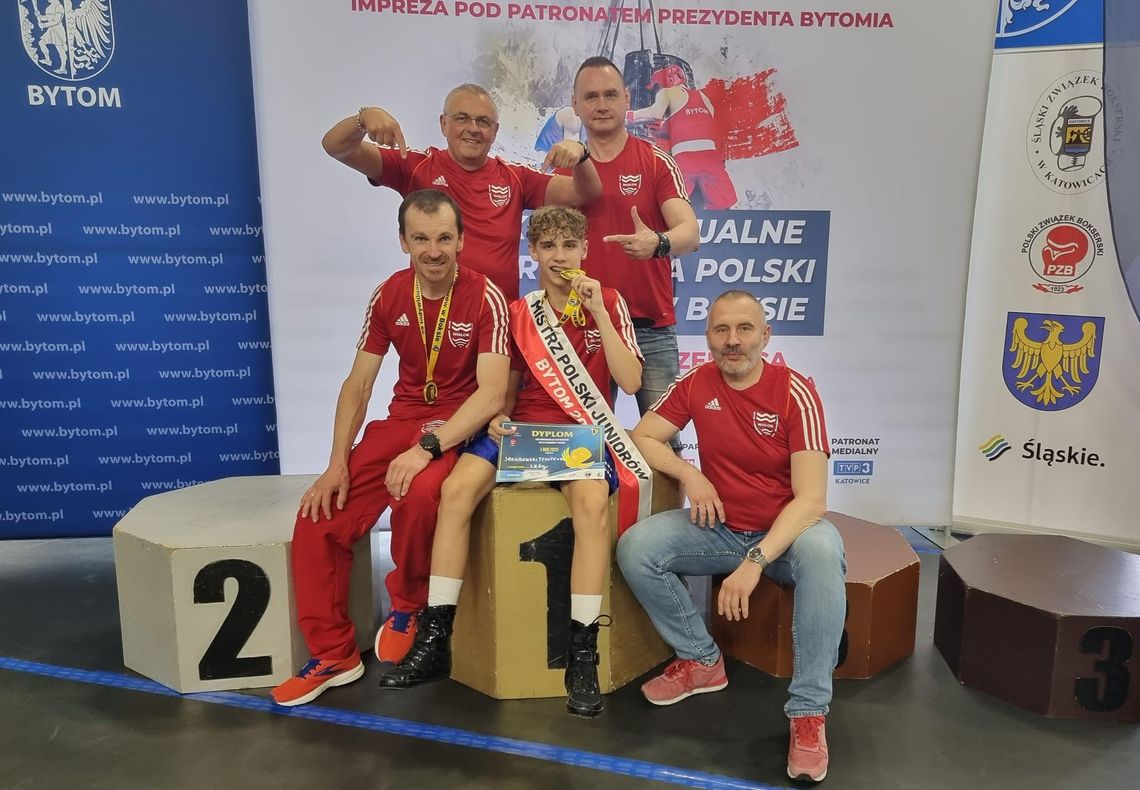 Tymoteusz Jakubowski zdobył złoty medal na Mistrzostwach Polski Juniorów w Bytomiu.