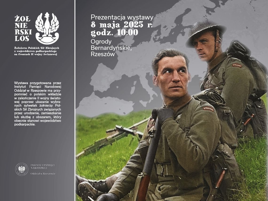 W czwartek w Ogrodach Bernardyńskich wystawa plenerowa na 80. rocznicę zakończenia II wojny światowej