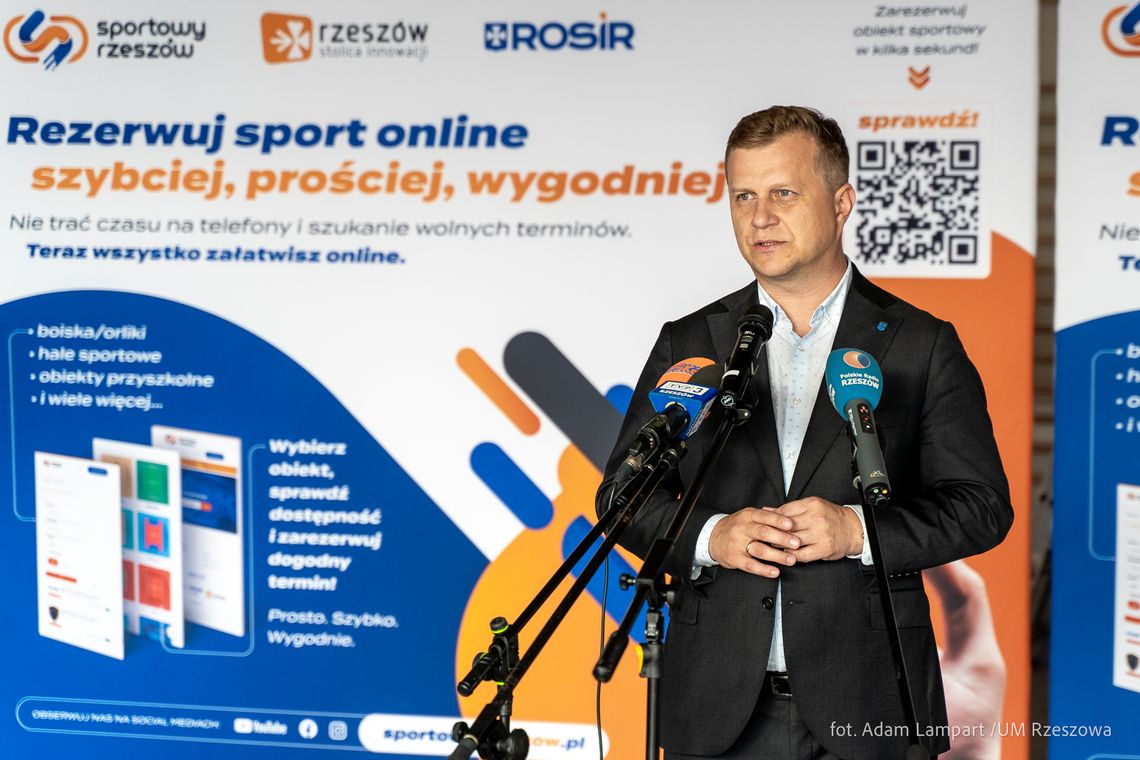 W Rzeszowie obiekty sportowe zarezerwujesz przez internet