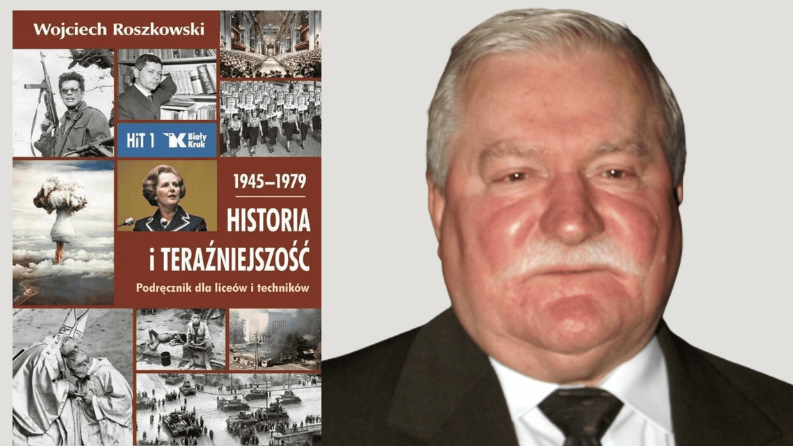 Wałęsy nie ma w książce "Historia i teraźniejszość"?