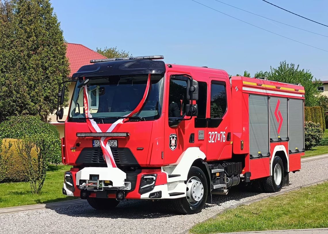Ważny dzień dla OSP Rzeszów-Pogwizdów Nowy! Nowy wóz bojowy poświęcony i przekazany!