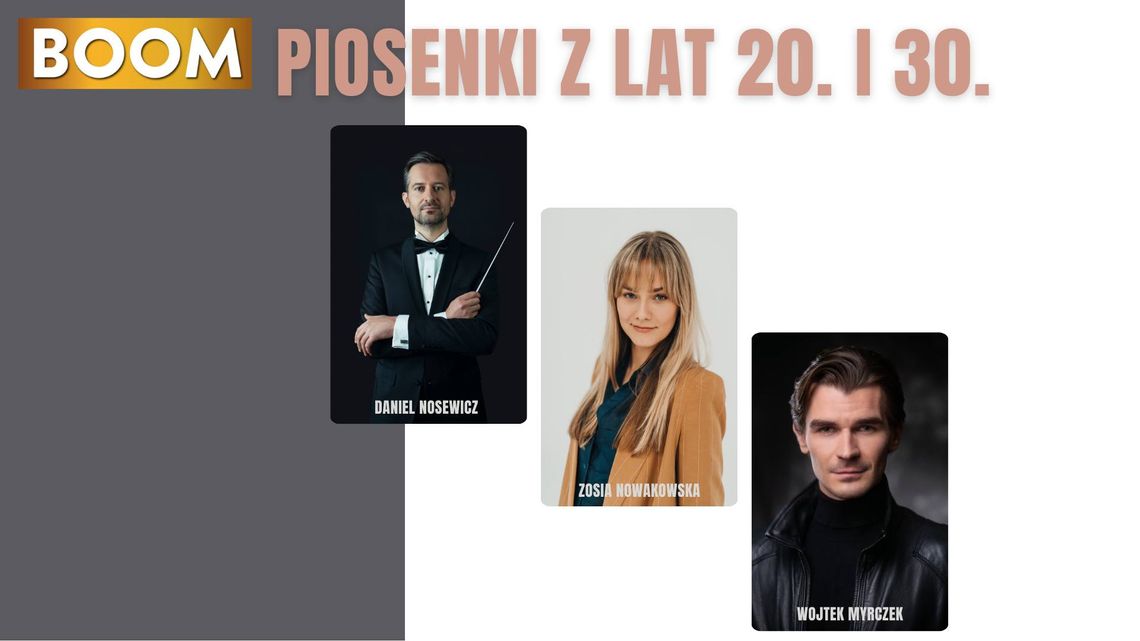 Wielkie Przeboje Lat 20. i 30. ożyją na scenie Filharmonii Podkarpackiej w Rzeszowie!