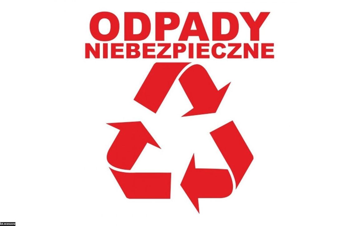 Wiosenna zbiórka niebezpiecznych odpadów  w Rzeszowie