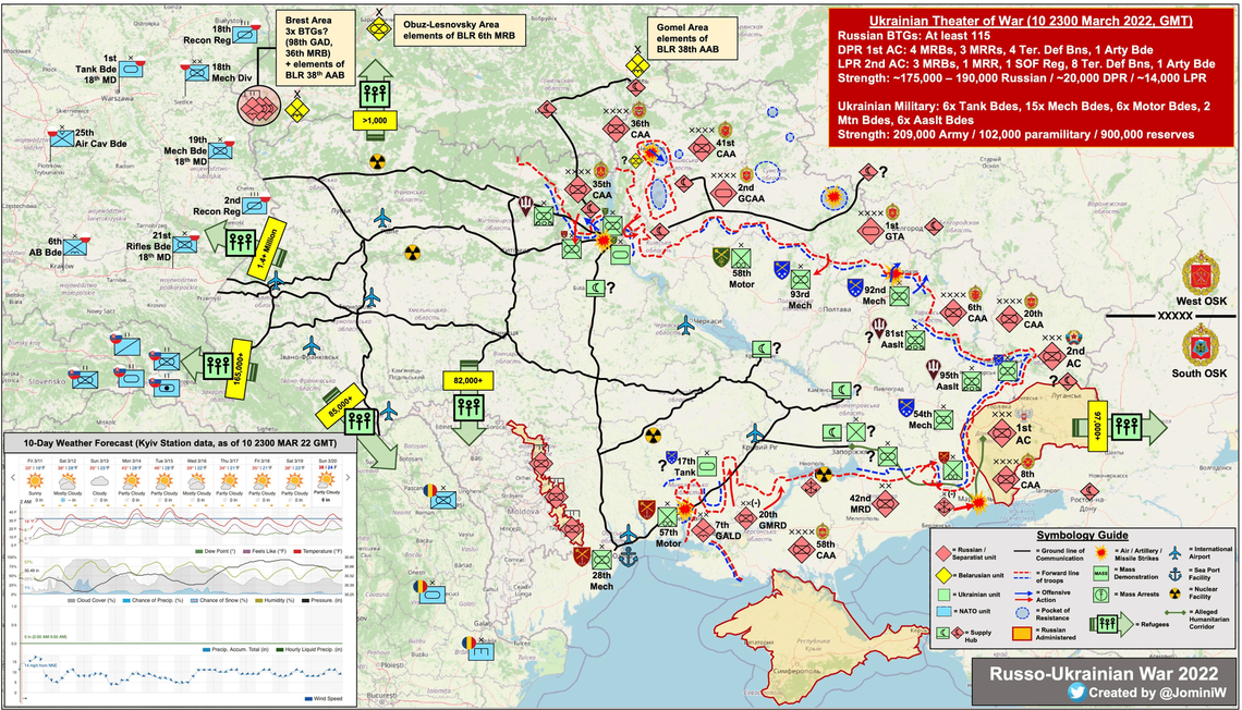 Wojna na Ukrainie dzień 15