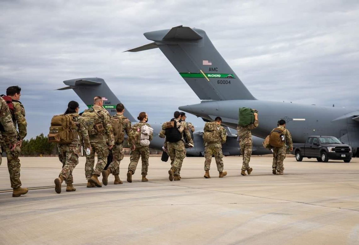 Wojskowe transporty wracają do Rzeszowa