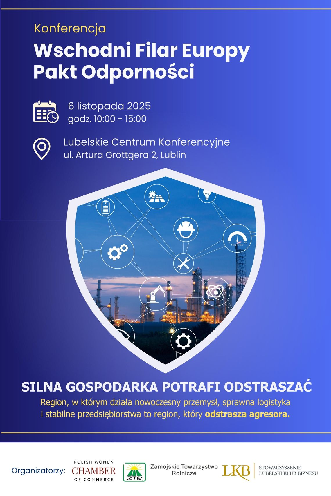 Wschód pokazuje siłę. W Lublinie przedsiębiorcy i rolnicy przedstawią Europie swój Pakt Odporności [NASZ PATRONAT]