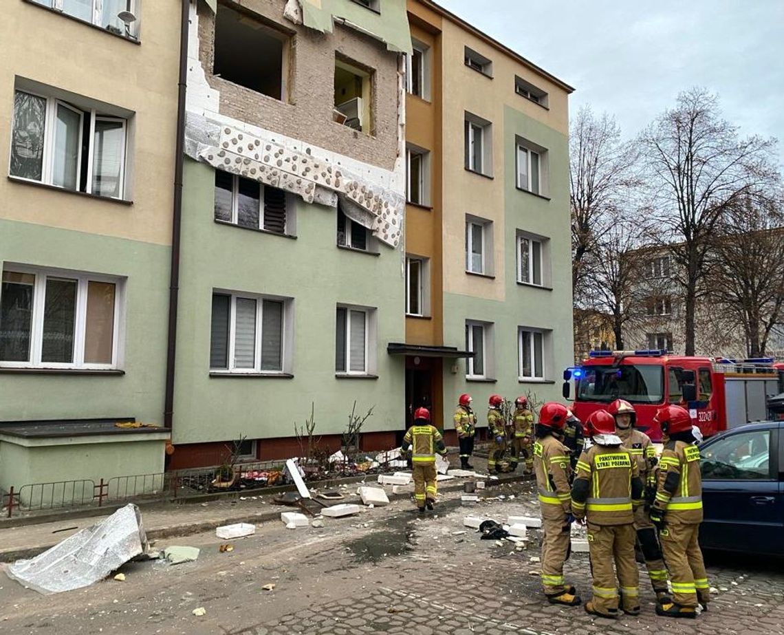 Wybuch gazu w Rzeszowie przy ul. Bohaterów Westerplatte