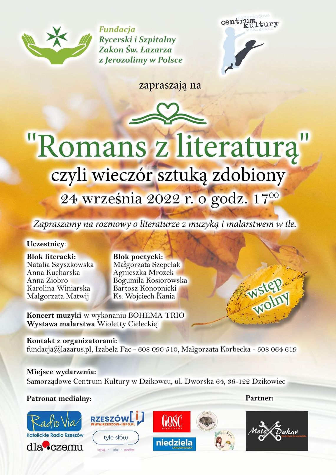 Wydarzenie "Romans z literaturą", rozmowa z organizatorkami wydarzenia, Małgorzatą Korbecką i Izabelą Fac