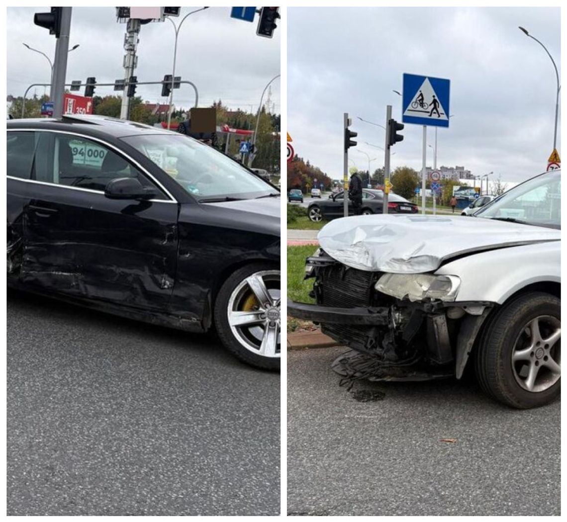 Wypadek na al. Witosa w Rzeszowie. 76-latek trafił do szpitala Wypadek na al. Witosa w Rzeszowie. 76-latek trafił do szpitala