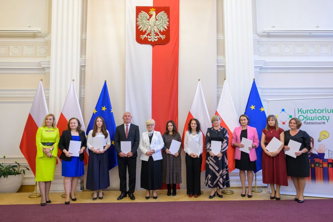 Wyróżnienia dla podkarpackich nauczycieli [FOTO]