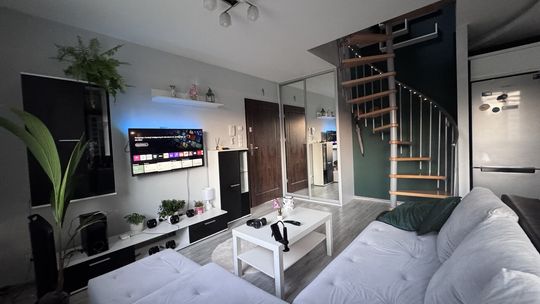 Nowoczesne mieszkanie w stylu Boho - Infiore Park Przemyśl , 47 m2 , Duży Taras, Dwupoziomowe Nowoczesne mieszkanie w stylu Boho - Infiore Park Przemyśl , 47 m2 , Duży Taras, Dwupoziomowe