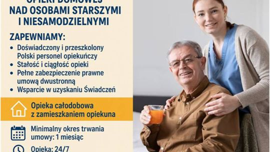 Opiekunka dla Seniora z Zamieszkaniem 24h - Zamów Opiekunkę Rzeszów Całe PODKARPACKIE/ Opiekunka 24h