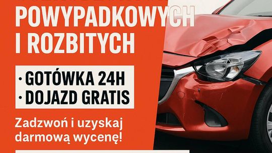 Skup aut uszkodzonych Rzeszów /Podkarpackie, auto rozbite skup