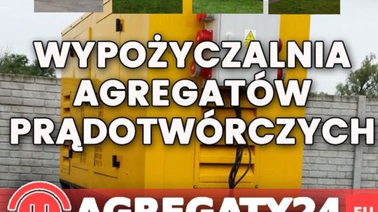 Wypożyczalnia agregatów prądotwórczych o różnej mocy