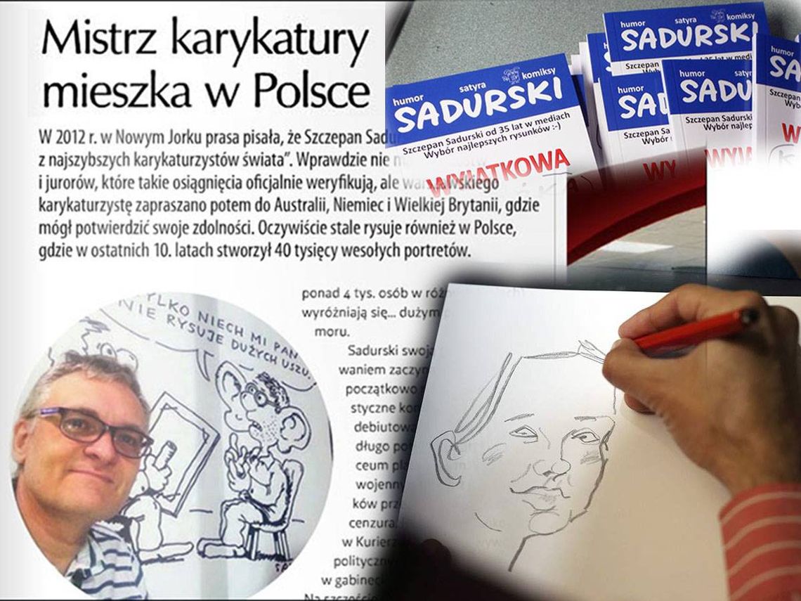 Najszybszy karykaturzysta świata na twojej imprezie. Cała Polska Najszybszy karykaturzysta świata na twojej imprezie. Cała Polska