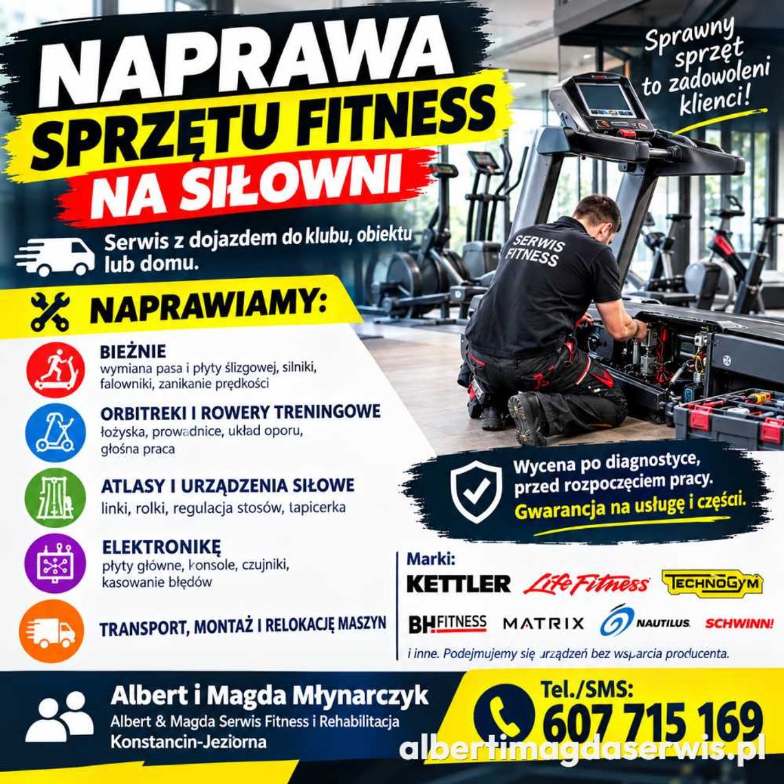 Serwis Siłowni Rzeszów Sprzętu Fitness/ Rehabilitacyjnego Serwis Siłowni Rzeszów Sprzętu Fitness/ Rehabilitacyjnego