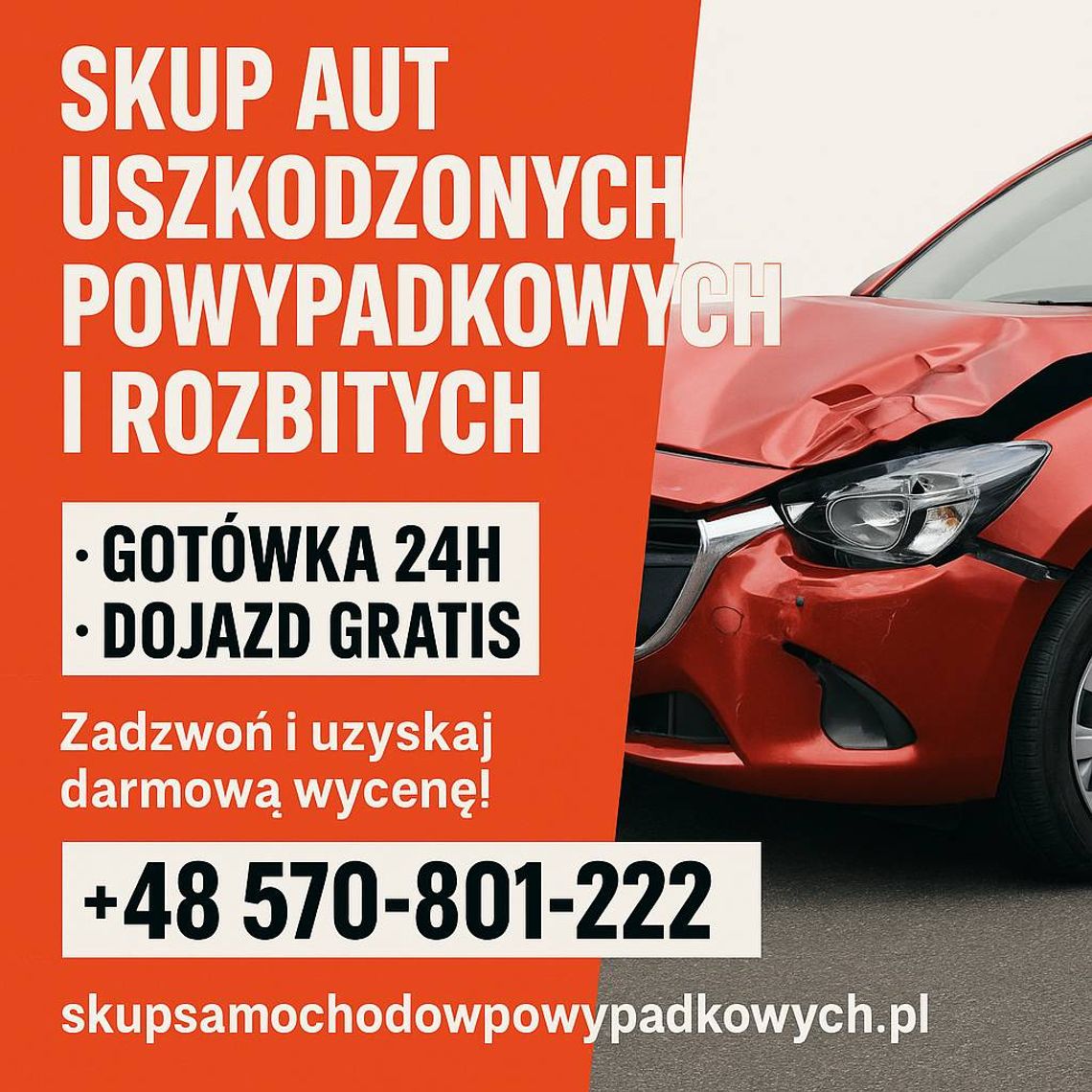Skup aut uszkodzonych Rzeszów /Podkarpackie, auto rozbite skup Skup aut uszkodzonych Rzeszów /Podkarpackie, auto rozbite skup