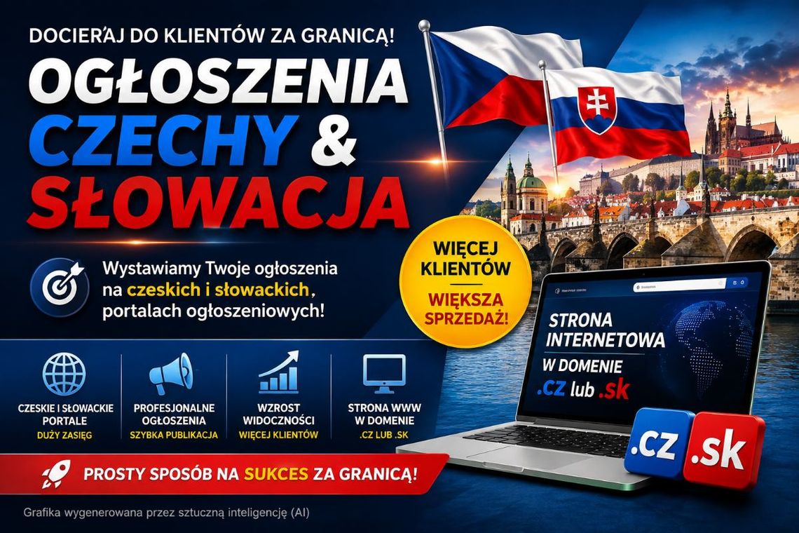 Sprzedawaj w Czechach i na Słowacji dzięki ogłoszeniom Sprzedawaj w Czechach i na Słowacji dzięki ogłoszeniom