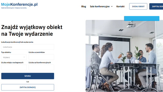 Mojekonferencje.pl  - sale konferencyjne