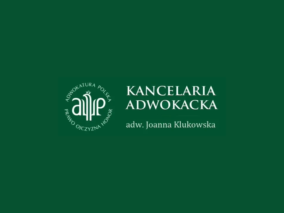 Kancelaria Adwokacka Stargard - Adwokat Joanna Klukowska Kancelaria Adwokacka Stargard - Adwokat Joanna Klukowska