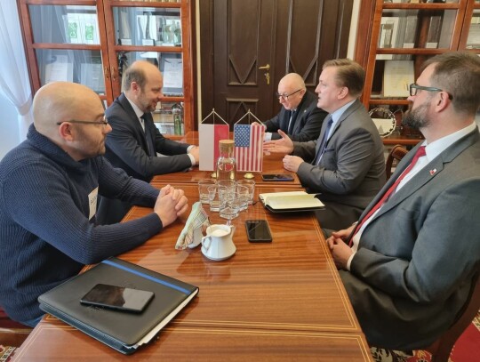 Spotkanie z przedstawicielami Konsulatu USA