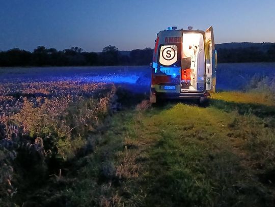 Wypadek paralotniarza [ZDJĘCIA]