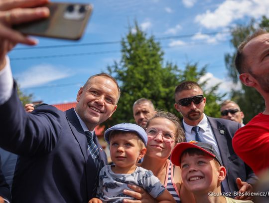 Spotkanie pary prezydenckiej z rodziną Drapałów z Cmolasu [ZDJĘCIA]