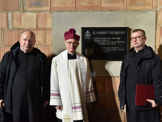 Wmurowanie kamienia węgielnego w kościele bł. Jana Balickiego w Rzeszowie [FOTORELACJA]
