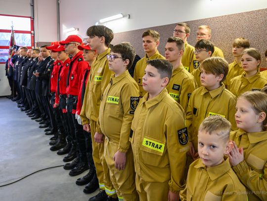Nowa remiza Ochotniczej Straży Pożarnej w Nowej Dębie oficjalnie otwarta! [FOTO]