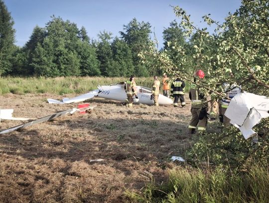 Na Podkarpaciu rozbił się szybowiec!