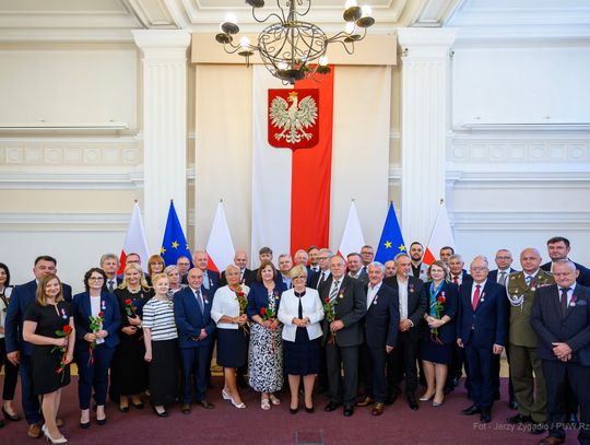 Mieszkańcy Podkarpacia odebrali prestiżowe odznaczenia