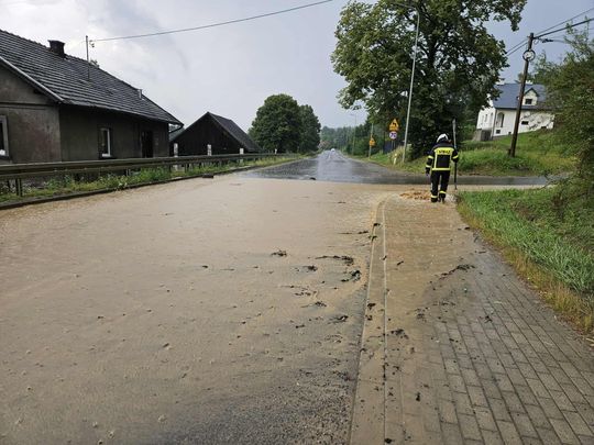 Katastrofalny obraz po burzach na Podkarpaciu! Strażacy interweniowali 270 razy