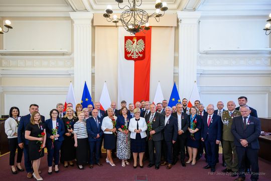 Mieszkańcy Podkarpacia odebrali prestiżowe odznaczenia