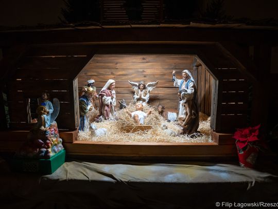 Szopka w kościele pw. Chrystusa Króla