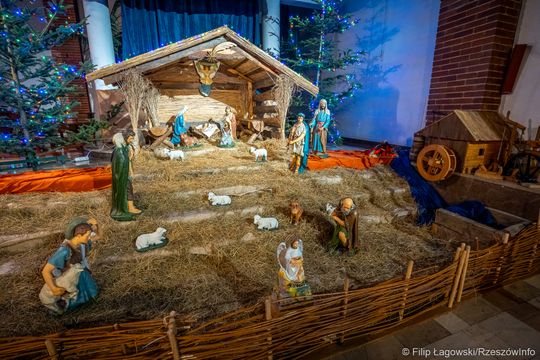 Szopka w kościele pw. św. Rodziny w Rzeszowie