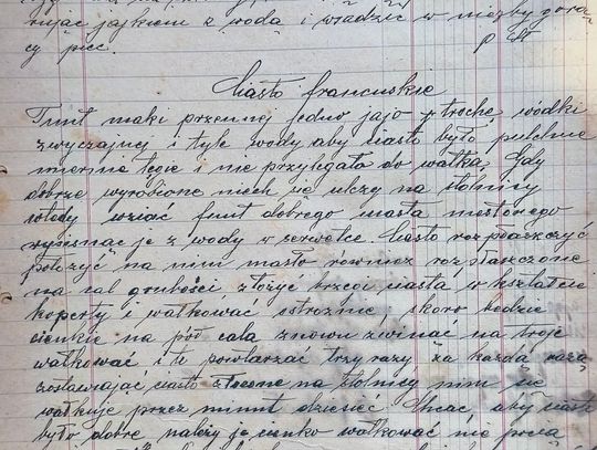 Zapach czasu: rodzinny notatnik z 1925 roku