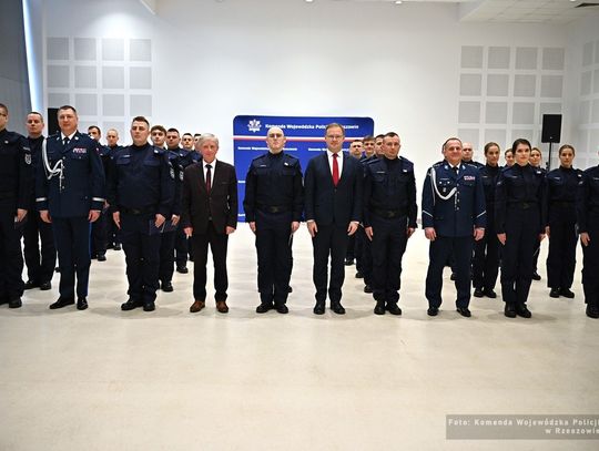 Pierwsze ślubowanie policjantów w 2026 roku [ZDJĘCIA]