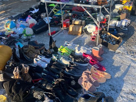 Mroźna giełda w Sokołowie. Sprawdź co można było kupić [ZDJĘCIA]